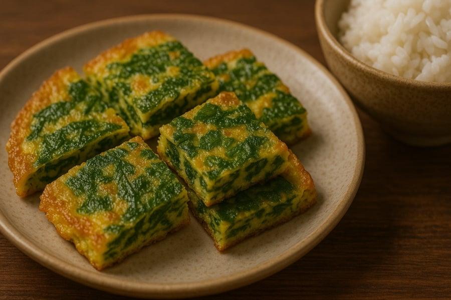 Mỗi miếng trứng rán lá lốt là sự kết hợp hài hoà giữa hương vị và lợi ích sức khỏe.