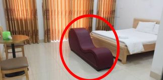 Tại sao khách sạn, nhà nghỉ thường để một chiếc ghế cong ‘như cầu trượt’, nó để làm gì?