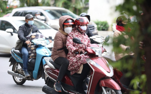 Thời tiết ngày 18/2: Không khí lạnh tăng cường, cất gọn áo dài vào một góc