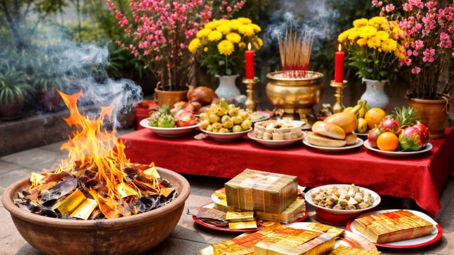 Tết Bính Ngọ 2026: Hóa vàng ngày nào đẹp nhất? Những lưu ý đầu năm để đón lộc, tránh thất thoát may mắn