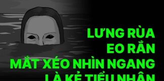 Người xưa bảo rồi: Lưng rùa, eo rắn chớ kết bạn, vì sao?