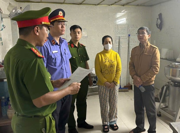 2 vợ chồng ở Đà Nẵng dùng chất cấm để sản xuất cả tấn chả bò, heo- Ảnh 1.