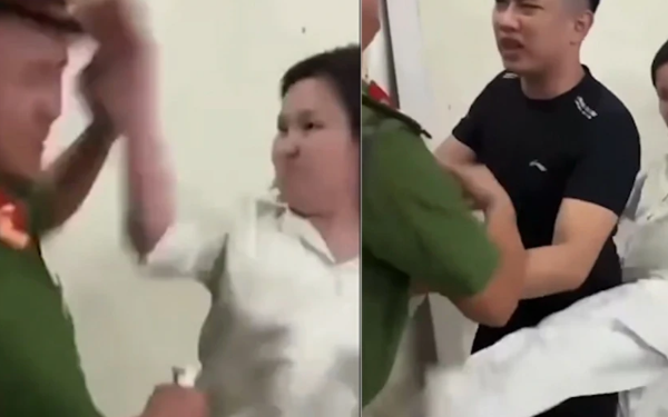 Người phụ nữ xúc phạm, tát cán bộ công an ở Thái Nguyên: Tiết l:ộ nguồn cơn ban đầu