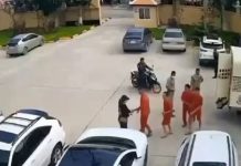Vợ Việt tiếp tay chồng vượt ngục bằng súng giữa tòa án Campuchia lĩnh án