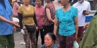 Công an vào cuộc xác minh vụ chủ cửa hàng hải sản xịt nước vào mặt cụ bà bán rau ở Phú Thọ