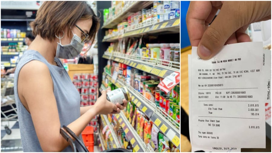 Đi siêu thị ᵭừng vội vứt hóa ᵭơn ᵭi nhé